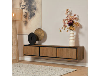 Starfurn - Tv meubel RichWood - Bruin - 35x160x30 cm