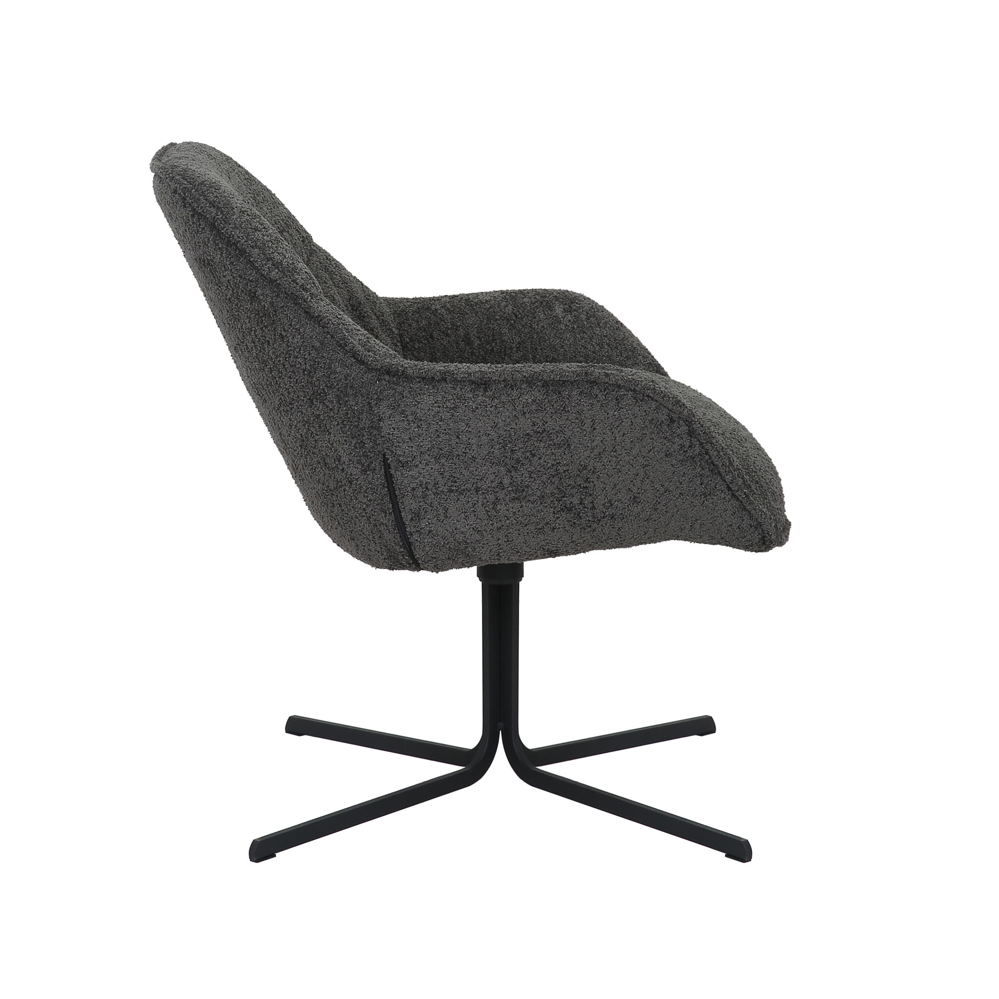 Starfurn - Fauteuil Mila - Dark Grey