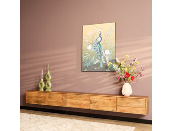 Starfurn - Zwevend tv meubel Vision Natural - 280 cm