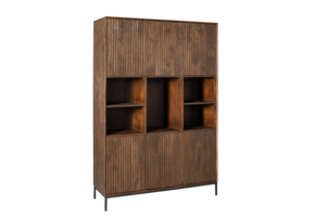 Starfurn - Vakkenkast Madison - Bruin - 45x135x200 cm