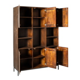 Starfurn - Vakkenkast Madison - Bruin - 45x135x200 cm