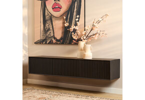 Starfurn - Tv meubel Madison - Zwart - 35x160x30 cm