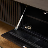 Starfurn - Zwevend tv meubel Madison Black - 160 cm