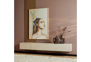 Starfurn - Tv meubel Vision - Beige - 30x240x35 cm