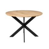 Starfurn - Eiken eettafel Ferris - Rond 110 cm - Naturel