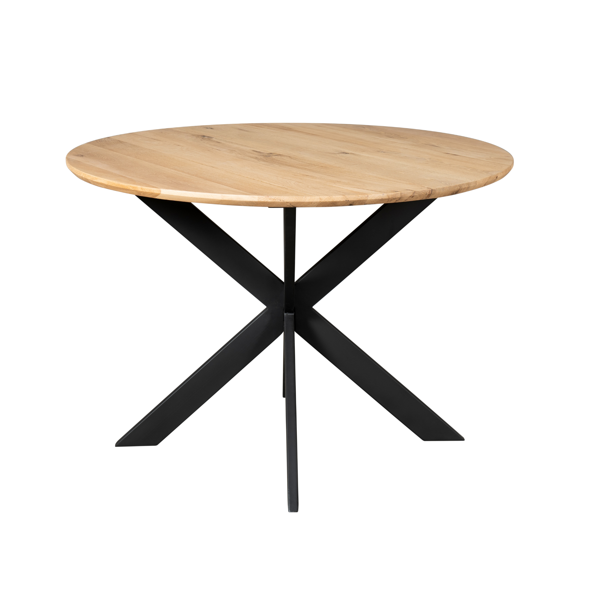 Starfurn - Eiken eettafel Ferris - Rond 110 cm - Naturel