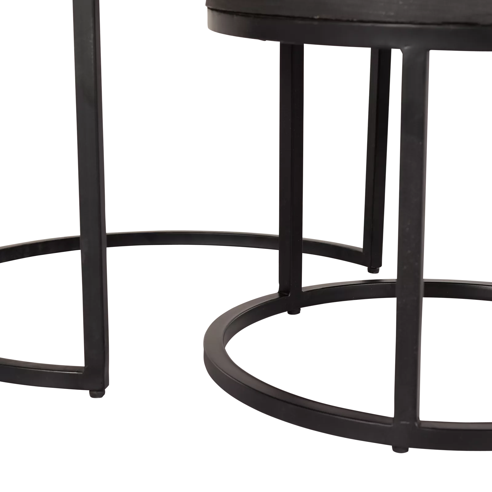 Starfurn - Salontafel Ora Black Kadappa Stone- 60 cm - Set van 2