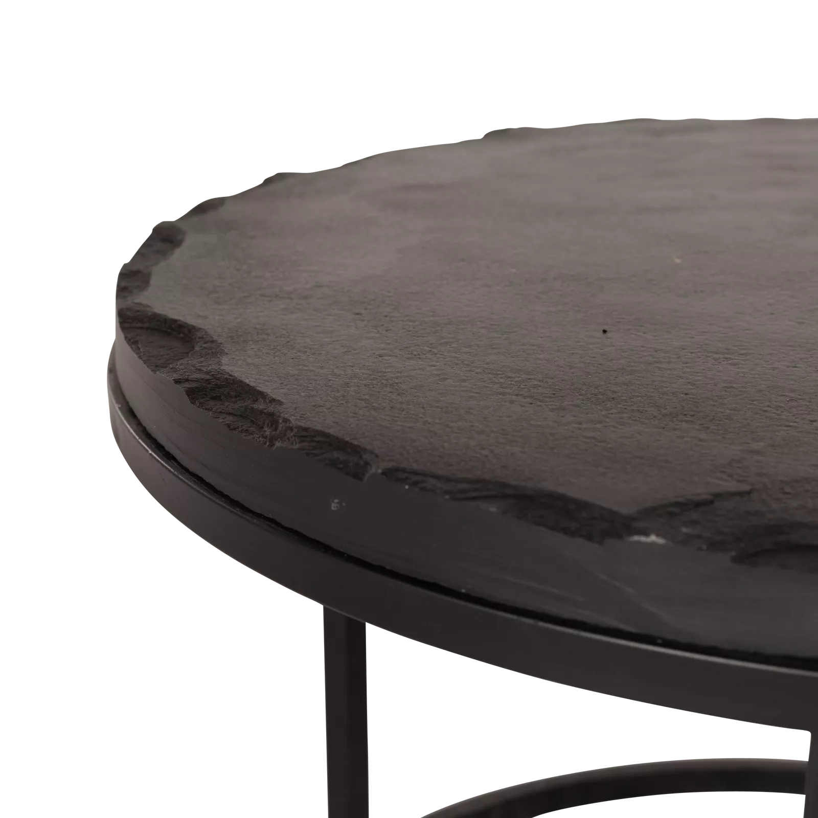 Starfurn - Salontafel Ora Black Kadappa Stone- 60 cm - Set van 2