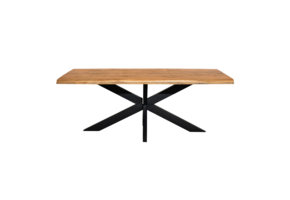 Starfurn - Boomstamtafel Denver - Bruin - 100x300x76 cm