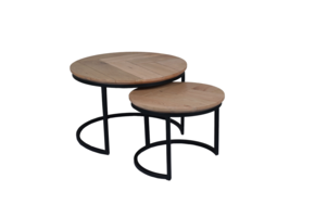 Starfurn - Salontafel Otik - Bruin - 70x70x45 cm