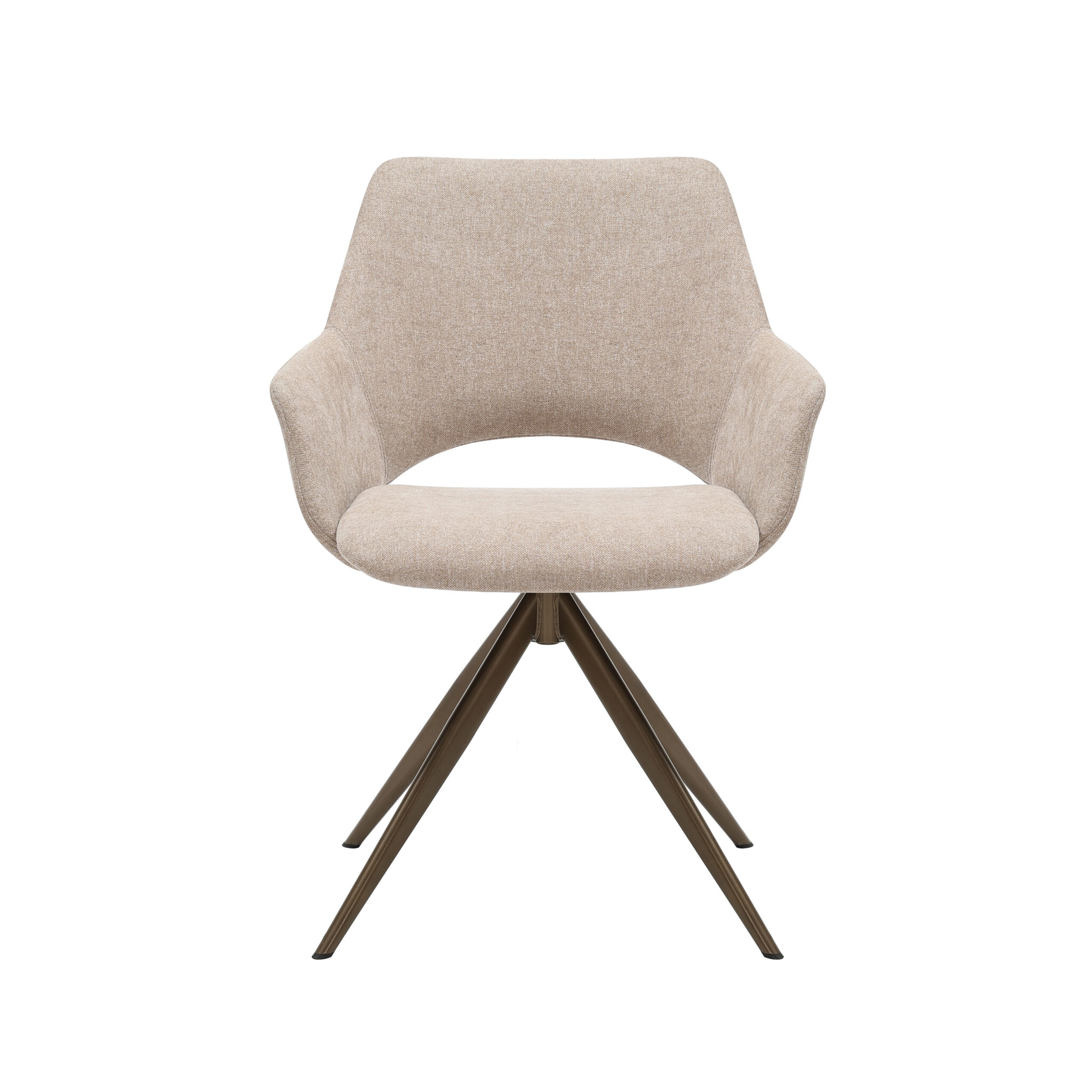 Starfurn - Eetkamerstoel Daisy - Beige - 60x61x82 cm