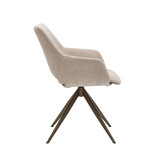 Starfurn - Eetkamerstoel Daisy - Beige - 60x61x82 cm