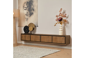 Starfurn - Zwevend tv meubel RichWood - 200 cm