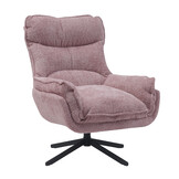Starfurn - Fauteuil Vera - Roze - 83x115x59 cm