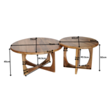 Starfurn - Salontafel Milou - Naturel - 70 cm