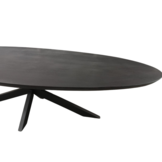 Starfurn - Eettafel Brandy Black - 240 cm - Ovaal