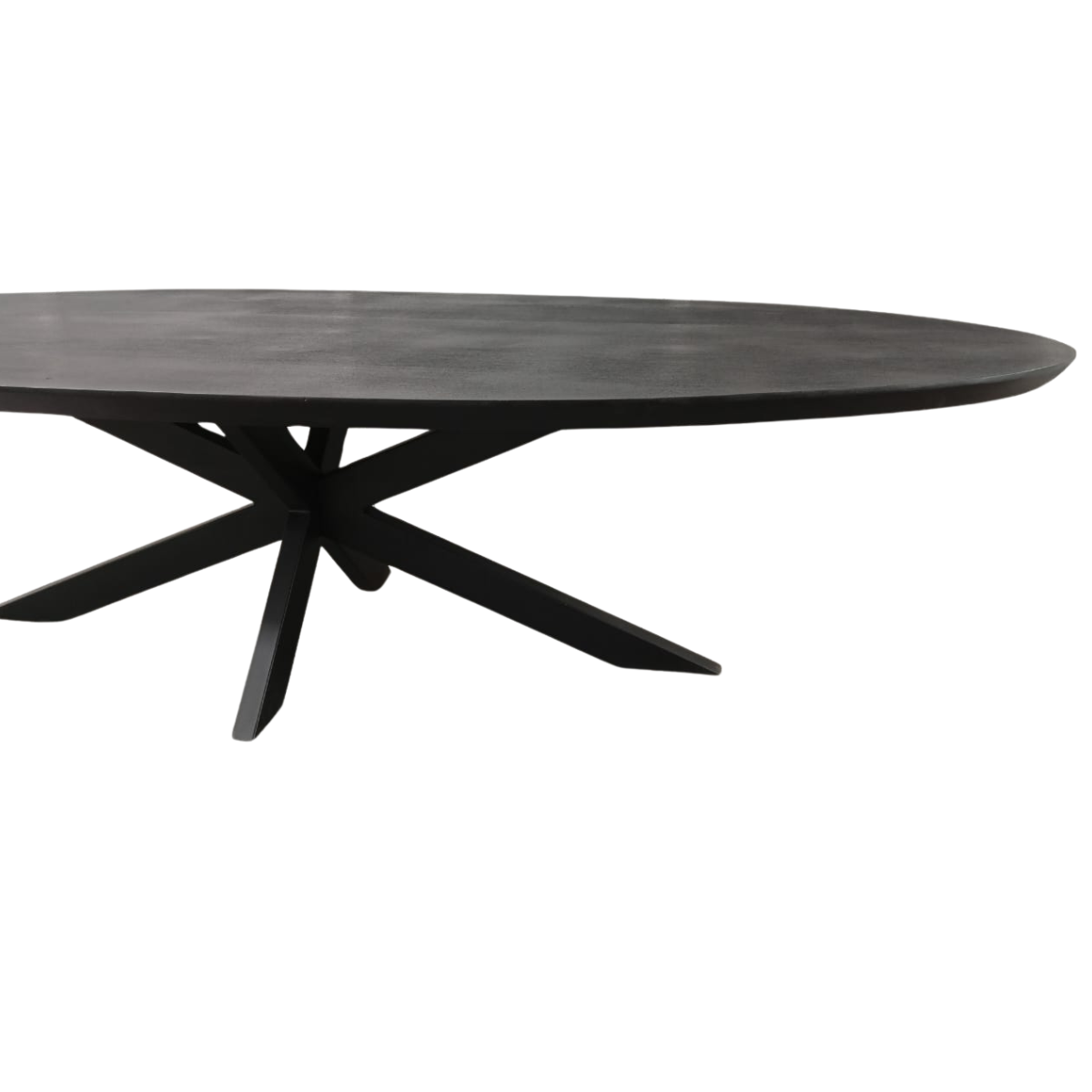 Starfurn - Eettafel Brandy Black - 240 cm - Ovaal
