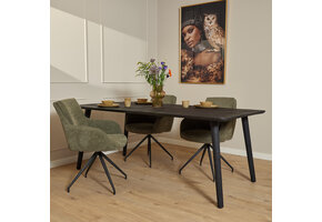 Starfurn - Eettafel Omaha Black - 180 cm
