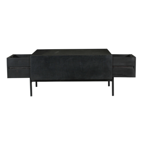 Starfurn - Salontafel Madison Black - 80 cm - Vierkant