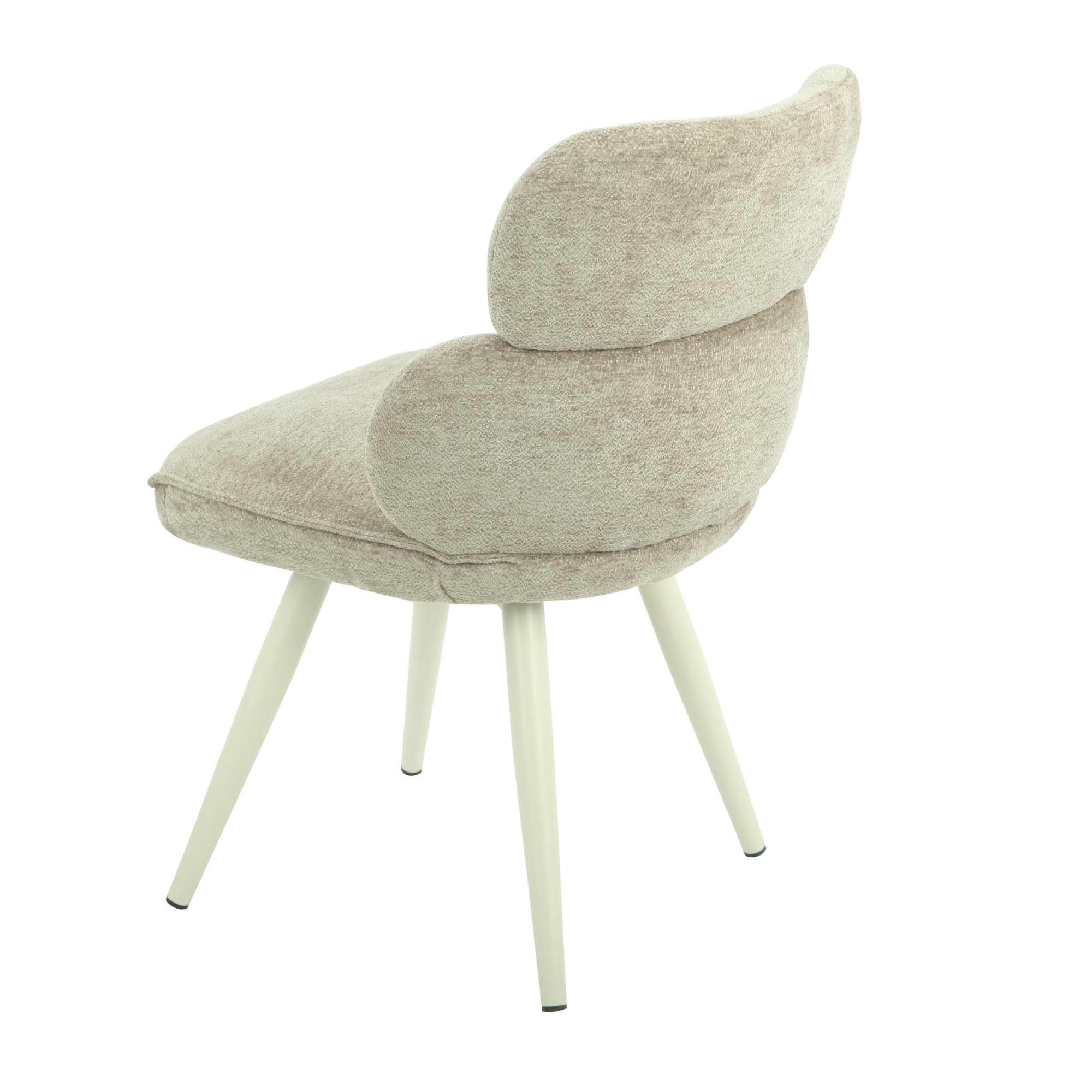 Starfurn - Eetkamerstoel Abby - Taupe - Set van 2