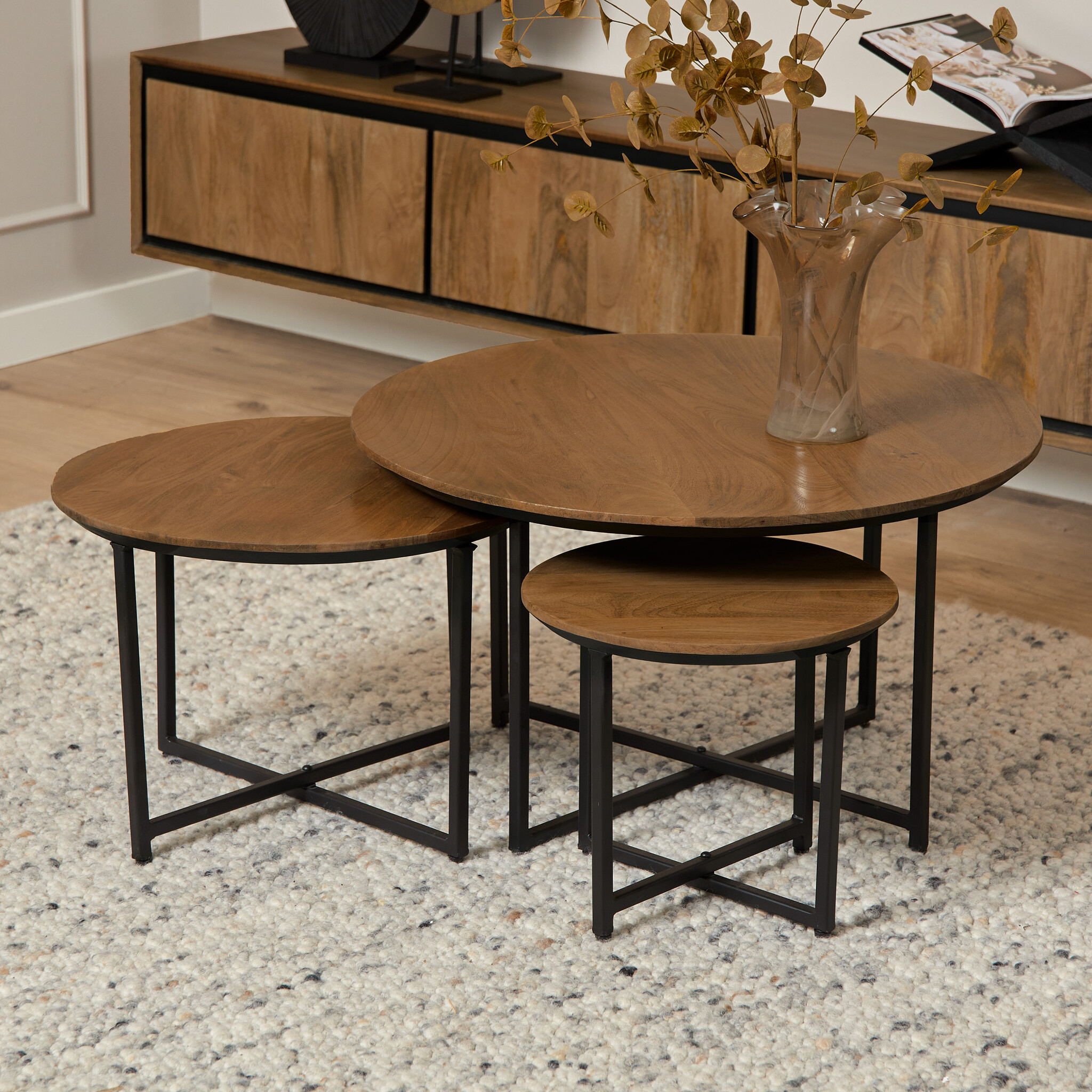 Starfurn - Salontafel RichWood - Set van 3