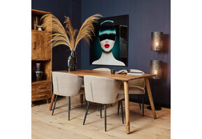 Starfurn - Eettafel Omaha - Bruin - 100x200x76 cm