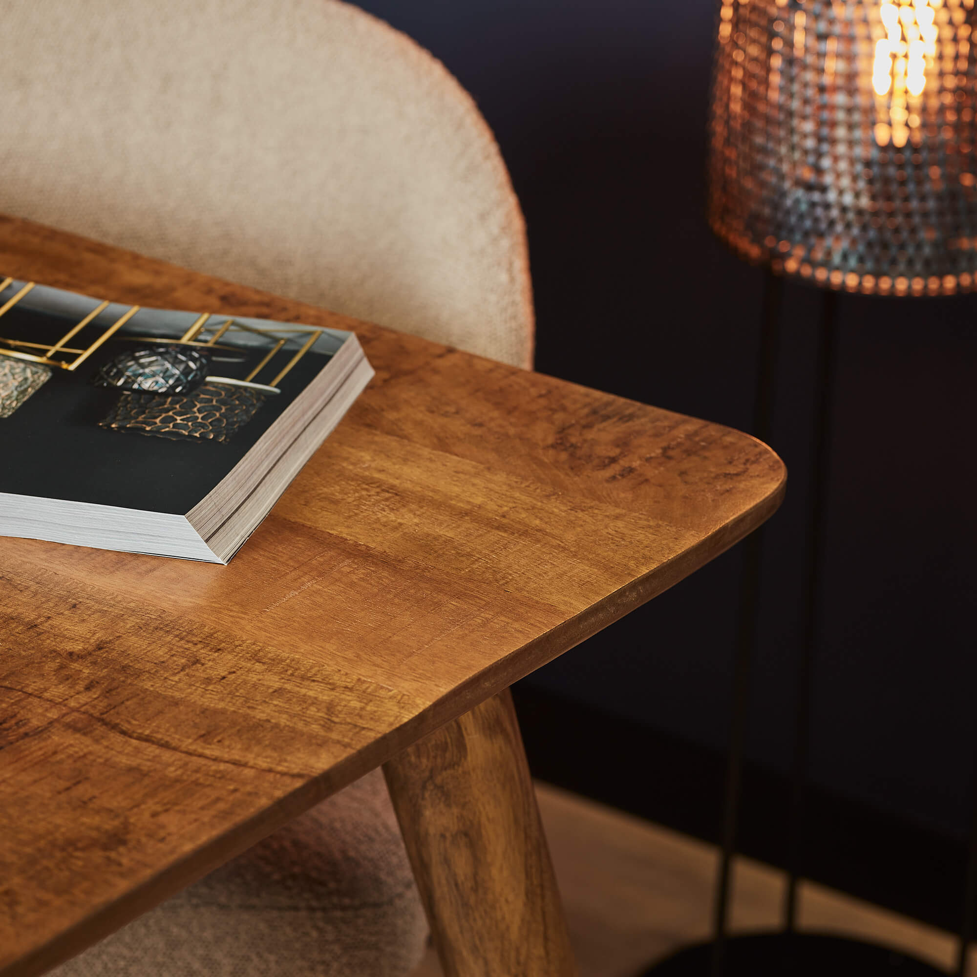 Starfurn - Eettafel Omaha - Bruin - 100x200x76 cm