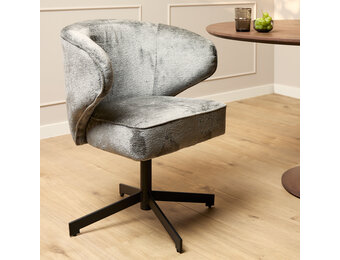 Starfurn - Eetkamerstoel Persie - Grey - Set van 2