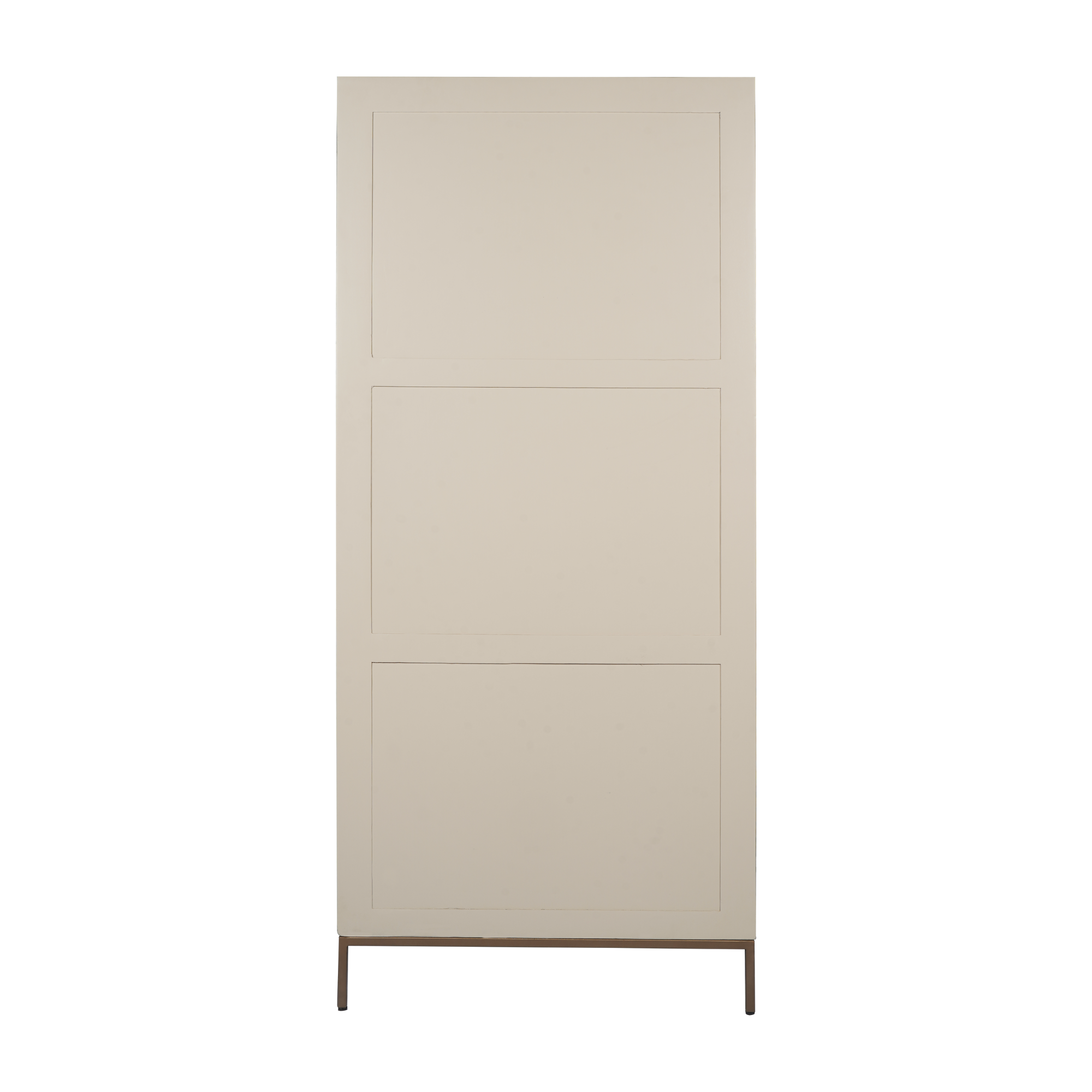 Starfurn - Vakkenkast Madison - Beige - 45x90x200 cm