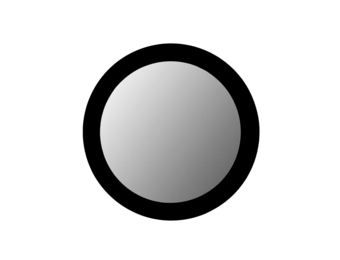 Starfurn - Spiegel Dide - 40 cm - Black