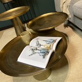 Starfurn - Salontafel Daisy - Brons - 58x58x36 cm