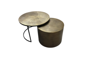 Starfurn - Salontafel Luna - Goud - 75x75x45 cm