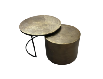 Starfurn - Salontafel Luna - Gold - Set van 2