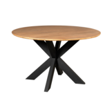 Starfurn - Eettafel Madison - Bruin - 110x110x76 cm