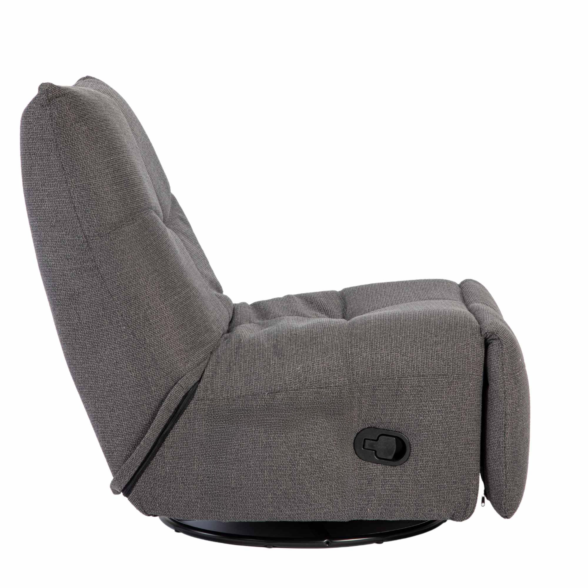 Starfurn - Relaxfauteuil Lazy - Dark Grey