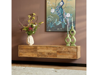 Starfurn - Zwevend tv meubel Vision Natural - 160 cm