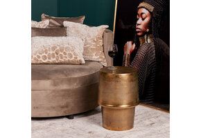 Starfurn - Bijzettafel Glamor - Brons - 30x30x48 cm