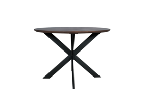 Starfurn - Eettafel Madison - Zwart - 130x130x76 cm