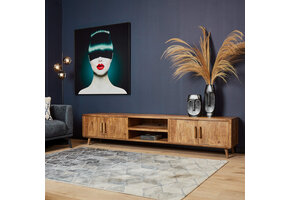 Starfurn - Tv meubel Omaha - Bruin - 45x240x55 cm