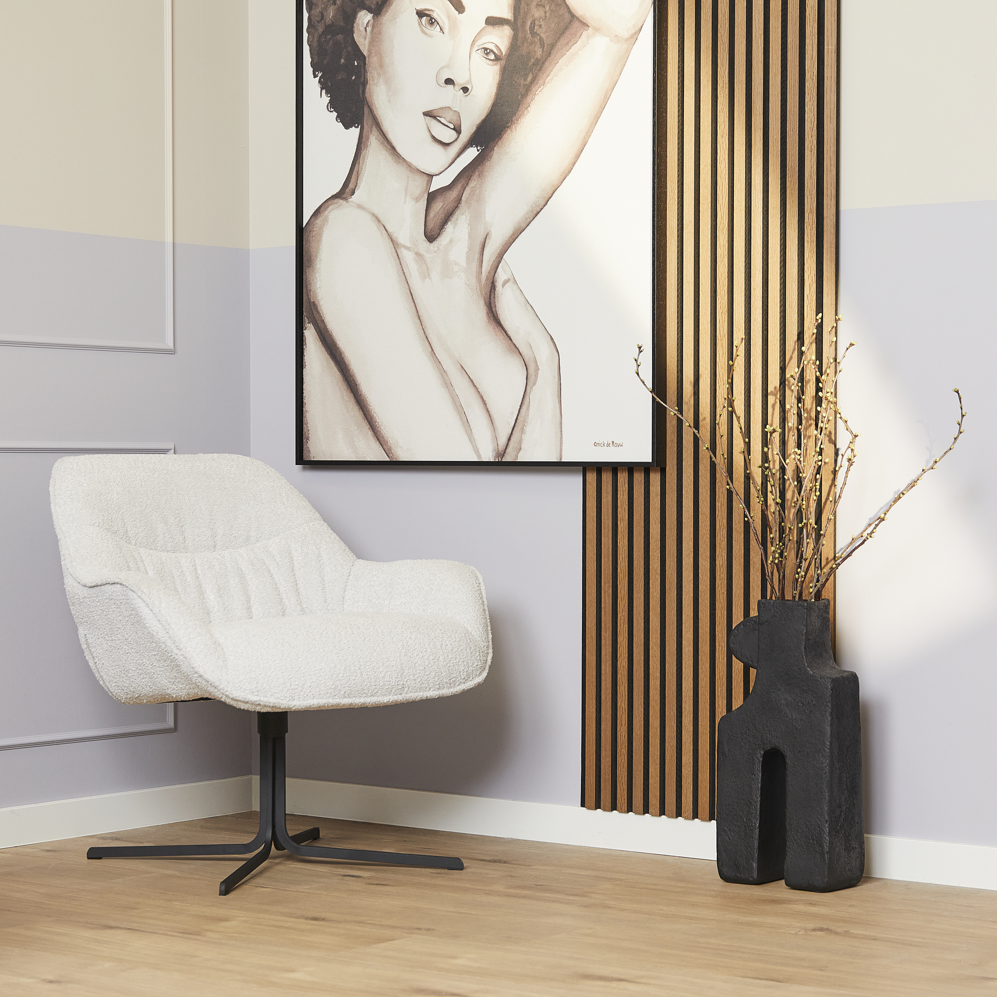 Starfurn - Fauteuil Mila - Off White