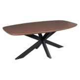 Starfurn - Eettafel Madison Walnut - 160 cm - Deens Ovaal