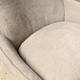 Starfurn - Fauteuil Liv - Taupe - 85x77x108 cm