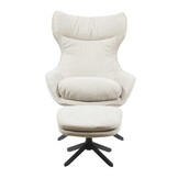 Starfurn - Fauteuil Liv - Taupe - 85x77x108 cm