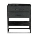 Starfurn - Nachtkastje New York - Zwart - 40x45x53 cm
