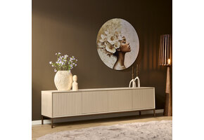 Starfurn - Tv meubel Madison - Beige - 45x210x55 cm