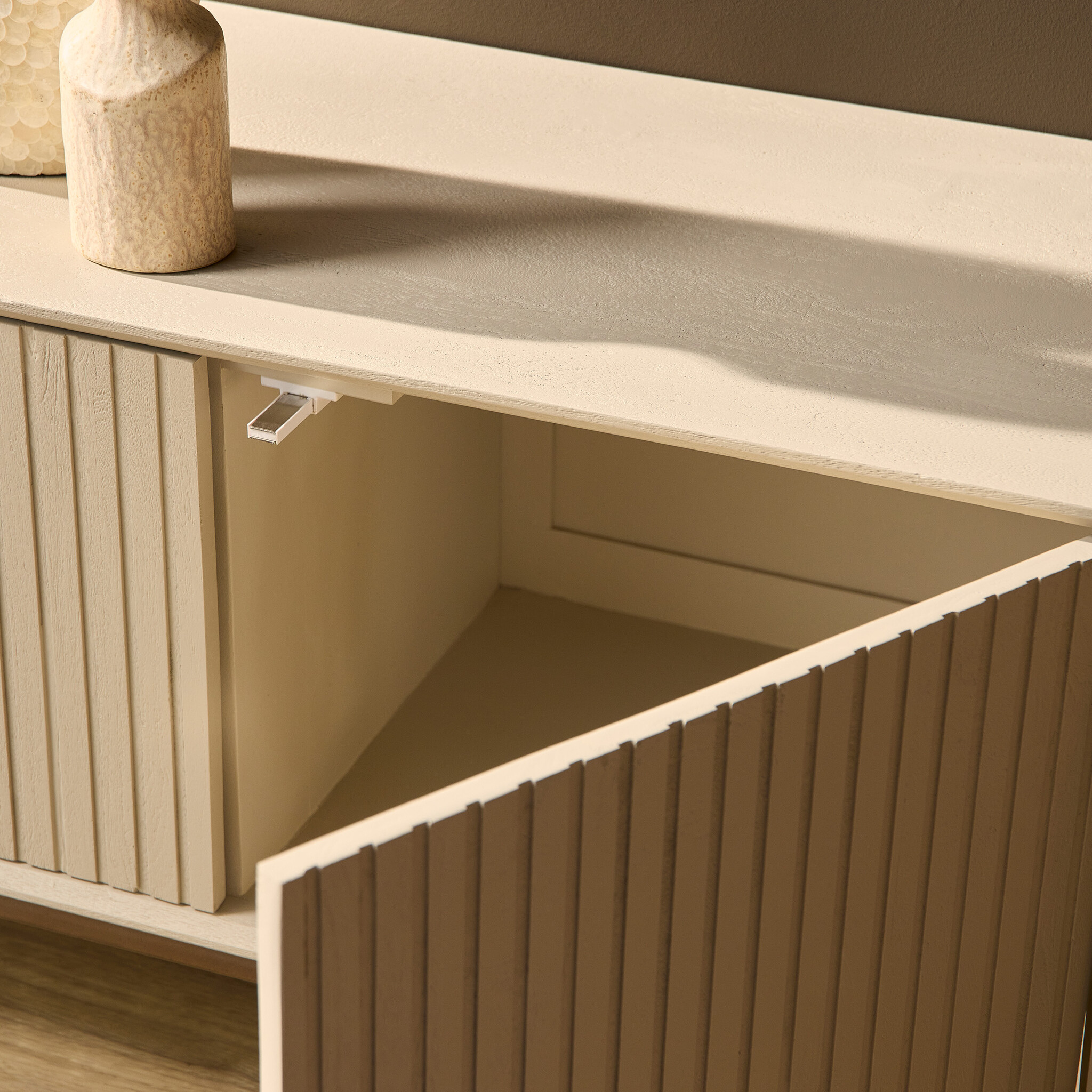 Starfurn - Tv meubel Madison - Beige - 45x210x55 cm