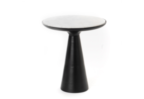 Starfurn - Bijzettafel Essy - Zwart - 38x38x63 cm