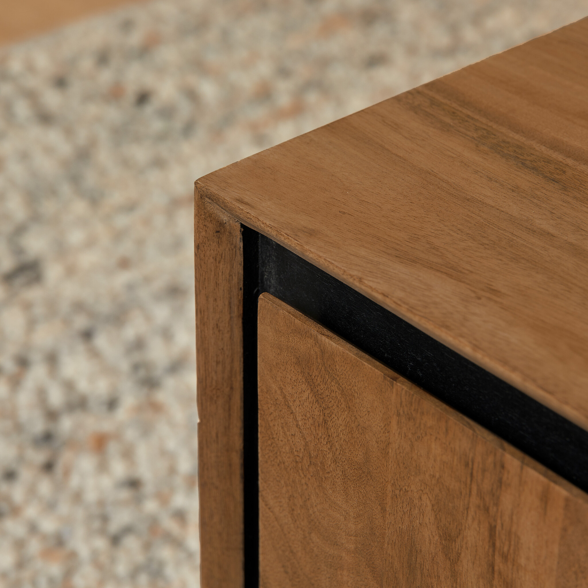 Starfurn - Bijzettafel RichWood - Bruin - 60x60x40 cm