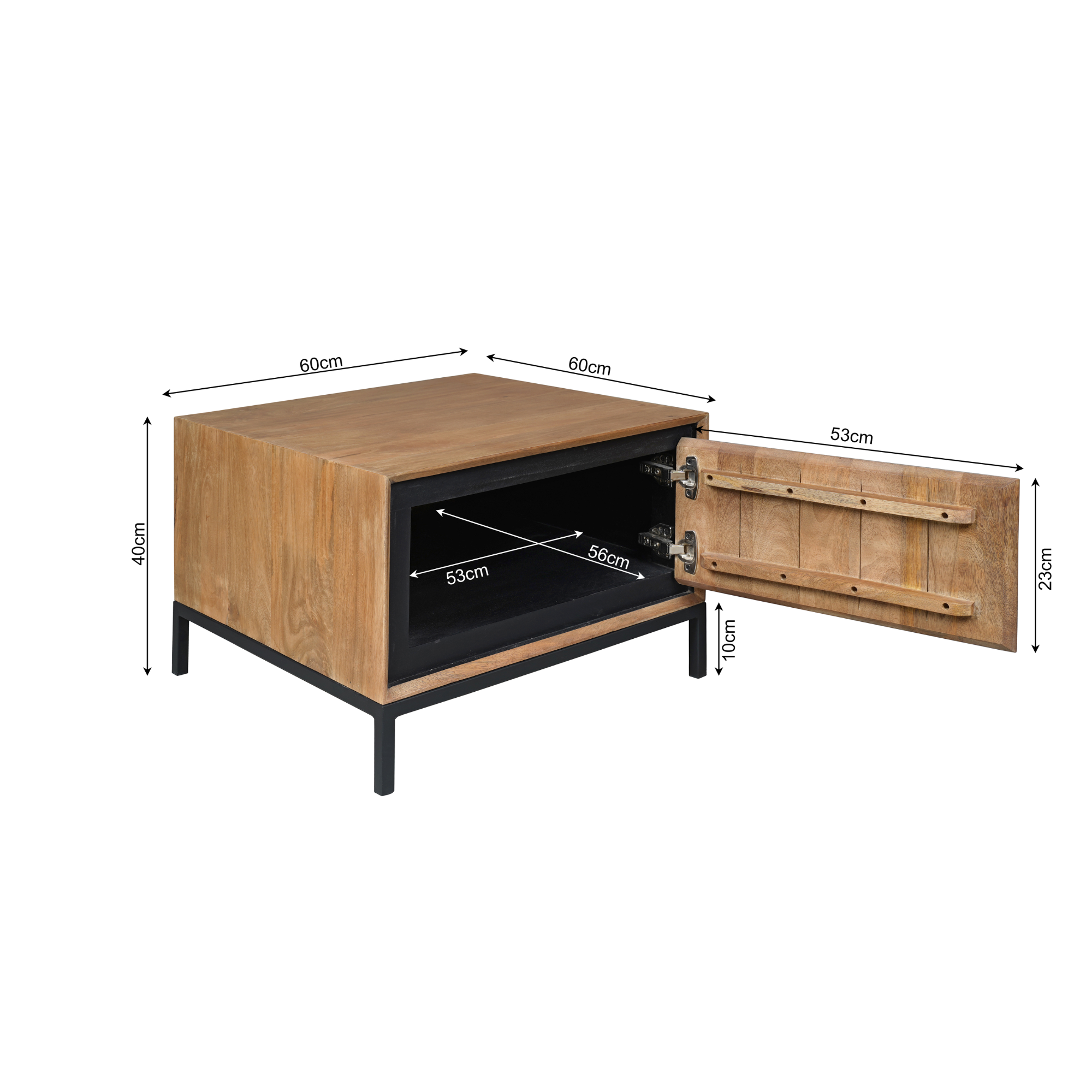 Starfurn - Bijzettafel RichWood - 60 cm