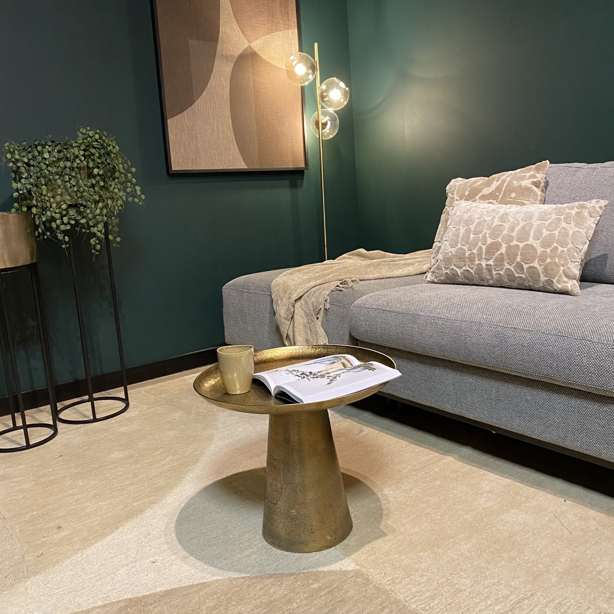 Starfurn - Salontafel Daisy - Brons - 50x50x40 cm